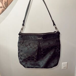 Coach Black Shoulder Bag